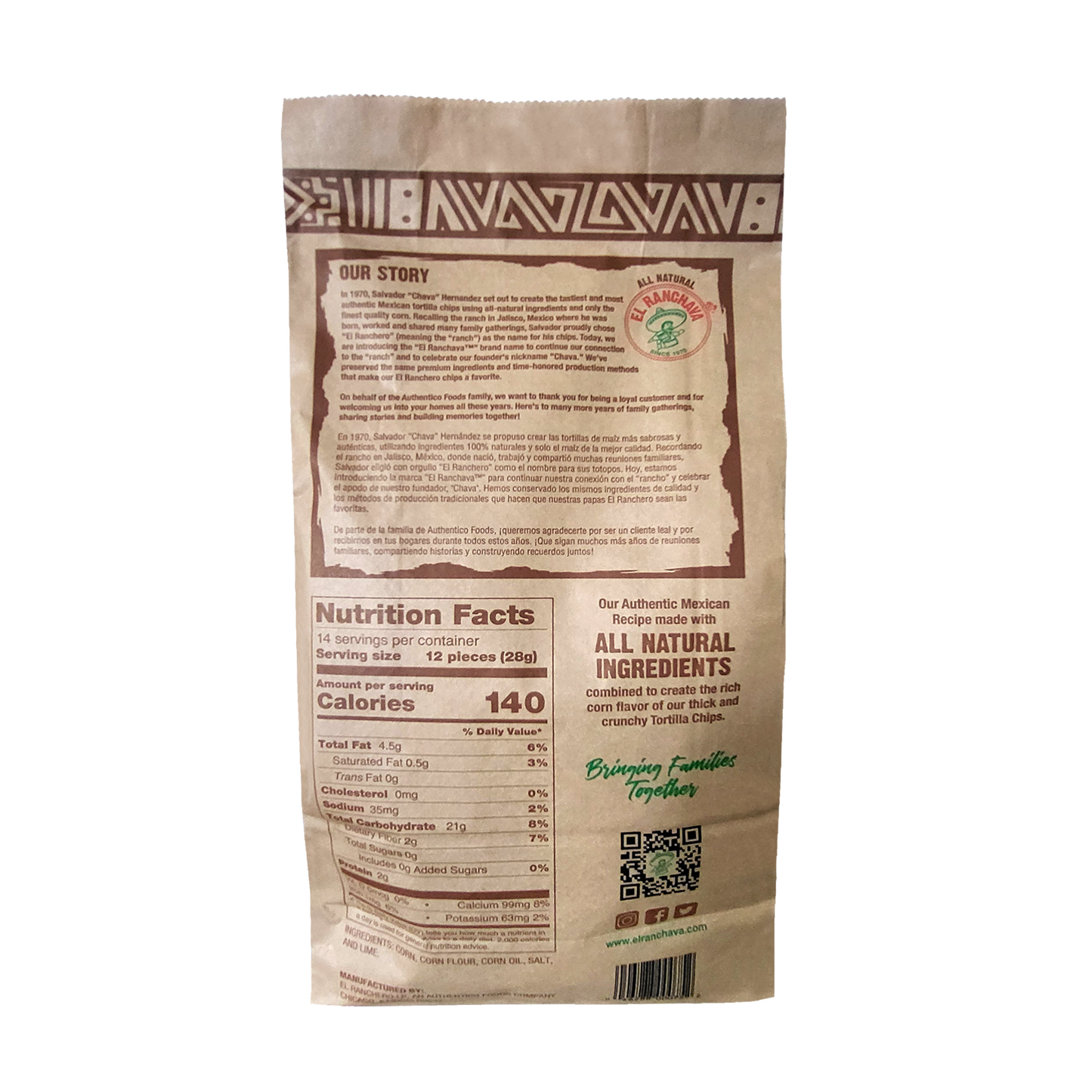 El Ranchava® HOMESTYLE Tortilla Chips