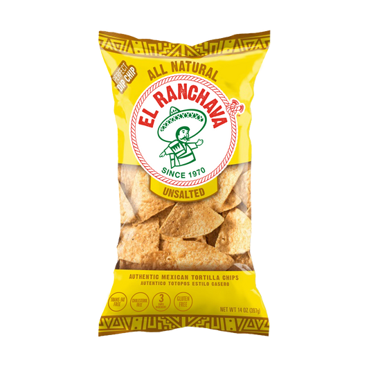 El Ranchava® UNSALTED Tortilla Chips