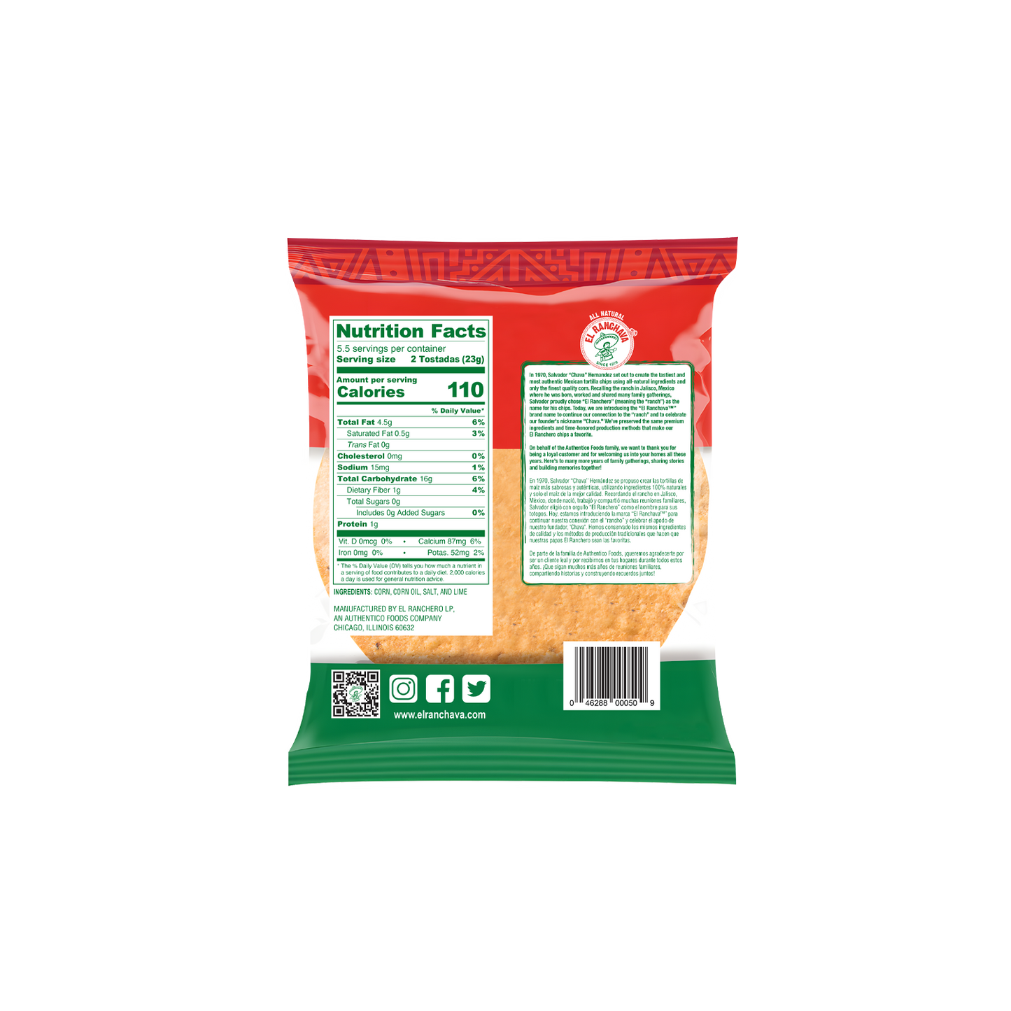 El Ranchava® Tostadas REGULAR